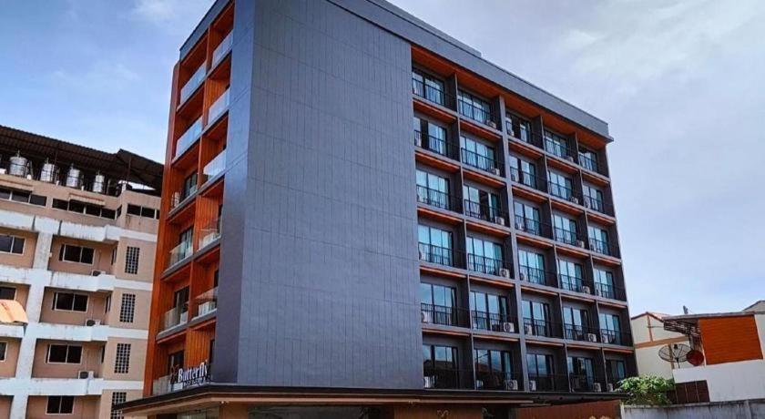 Butterfly Hotel Betong Ban Komo Sip Paet Buitenkant foto